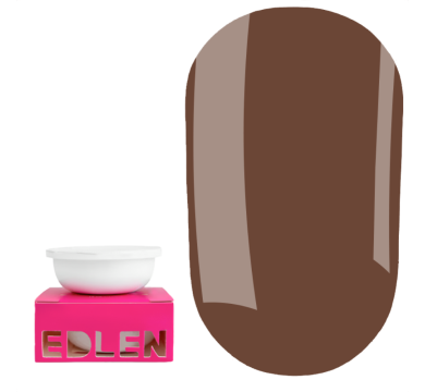 Сменный картридж Edlen Builder Gel Coffee in Lviv №74 - гель для наращивания, теплый коричневый,30 м
