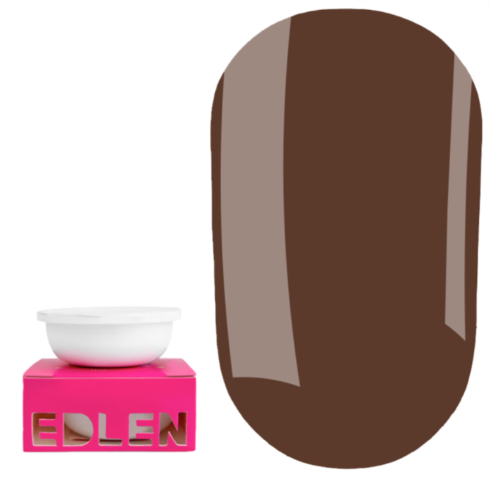 Сменный картридж Edlen Builder Gel Coffee in Lviv №75 - гель для наращивания, какао нюд, 30 мл