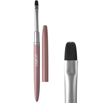 Пензель для гелю Valeri Gel Brush New з ковпачком, овальний, 8 мм