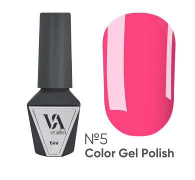 Гель-лак Valeri Color New №005, малиновий, 6 мл