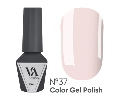 Гель-лак Valeri Color New №037, пудровий, 6 мл