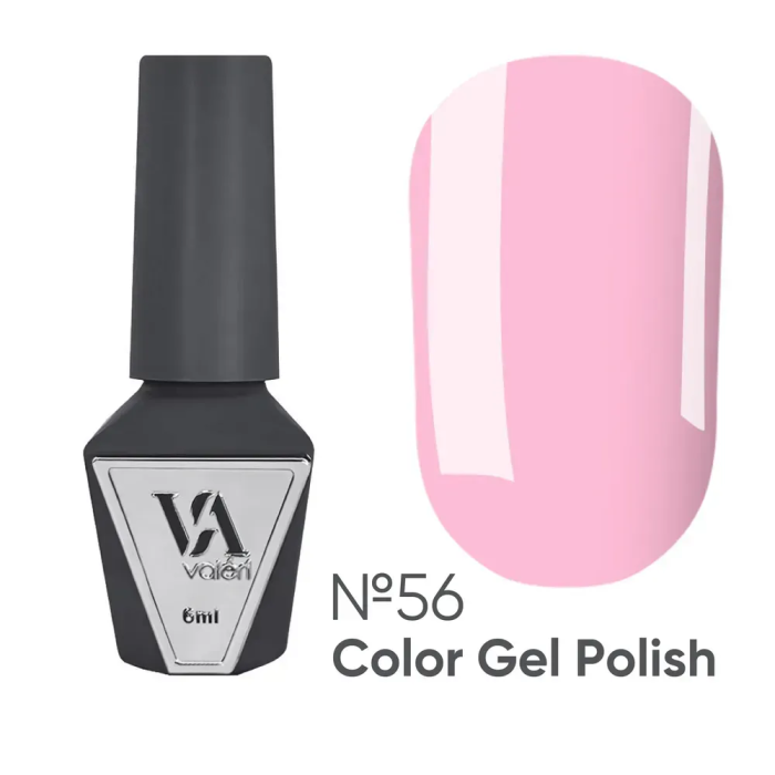 Гель-лак Valeri Color New №056, зефірно-рожевий, 6 мл
