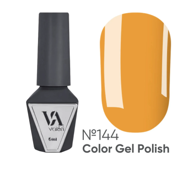 Гель-лак Valeri Color New №144, помаранчевий, 6 мл