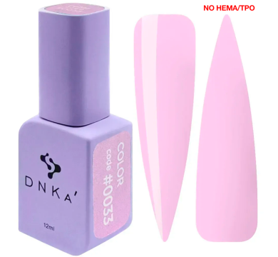 Гель-лак DNKa Gel Polish Color New Formula #0033, пудрово-розовый, 12 мл
