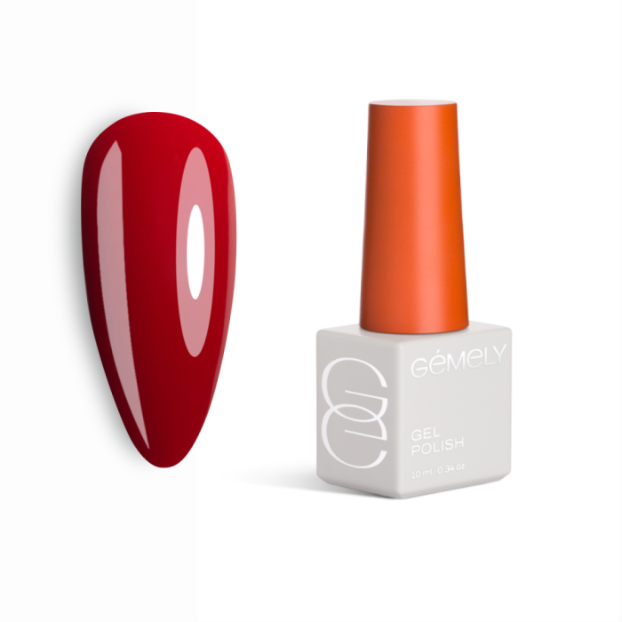 Гель-лак GEMELY Max Color №019, бордо, 6 мл