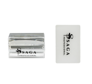 Штамп для стемпинга SAGA Professional №01, прозрачный
