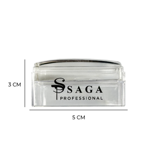 Штамп для стемпінгу SAGA Professional №01, прозорий
