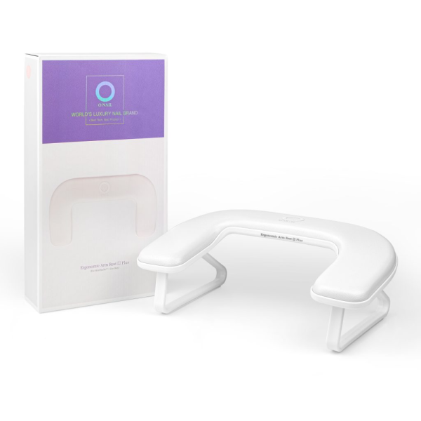 Підлокітник для манікюру O NAIL White, білий