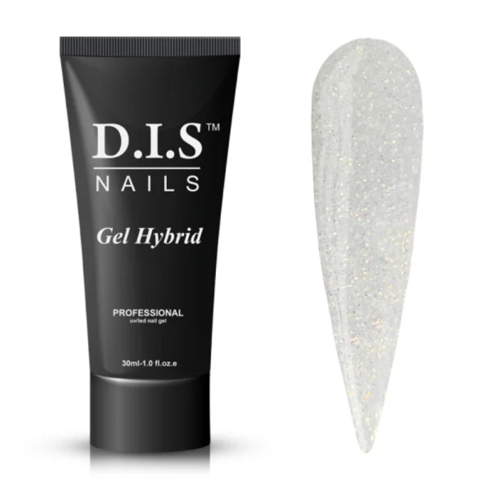 DIS Gel Hybrid Shimmer - акрил-гель с шиммером № S22, 30 мл