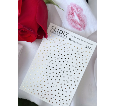 Фольгированный слайдер-дизайн SLIDIZ №377, 14 февраля