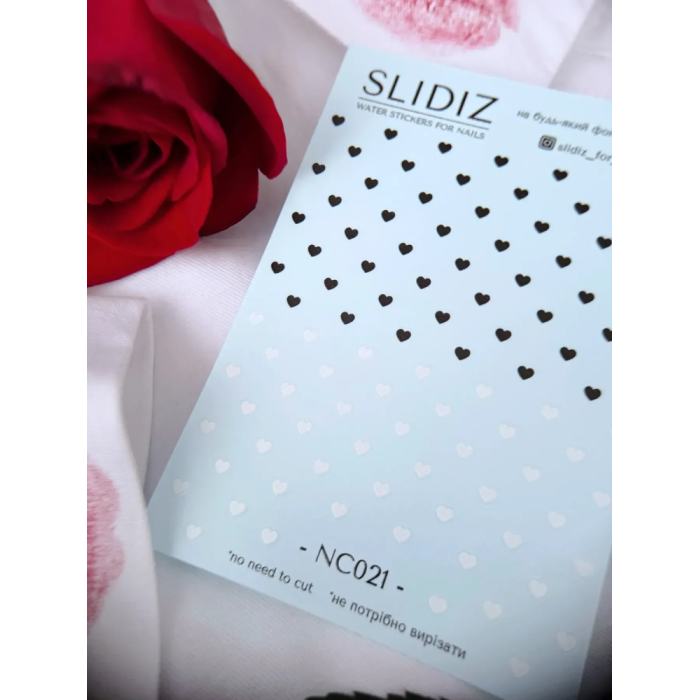 Слайдер-дизайн SLIDIZ NC021, 14 февраля (не нужно вырезать)