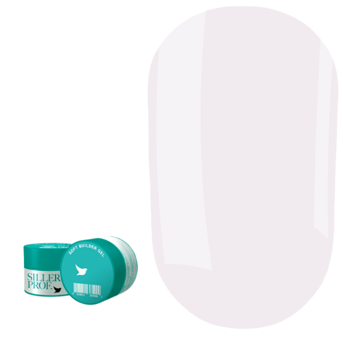 Гель для наращивания Siller Soft Builder Gel №02, молочно-розовый, 15 мл