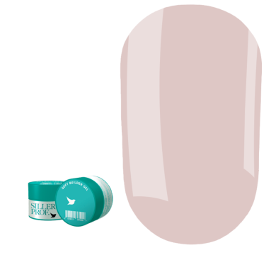 Гель для нарощування Siller Soft Builder Gel №04, рожевий натуральний, 15 мл