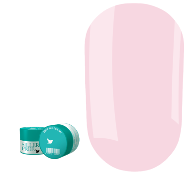 Гель для наращивания Siller Soft Builder Gel №07, розовый кварц, 15 мл