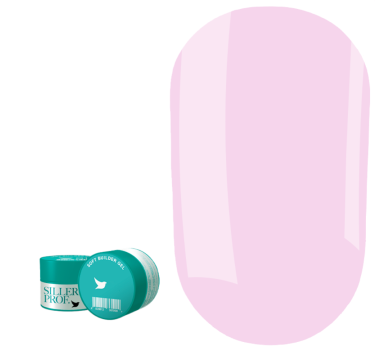 Гель для нарощування Siller Soft Builder Gel №08, яскраво-рожевий, 15 мл
