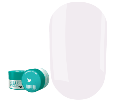 Гель для наращивания Siller Soft Builder Gel №02, молочно-розовый, 30 мл