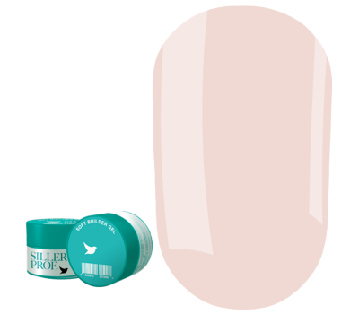 Гель для нарощування Siller Soft Builder Gel №03, натуральний, 30 мл