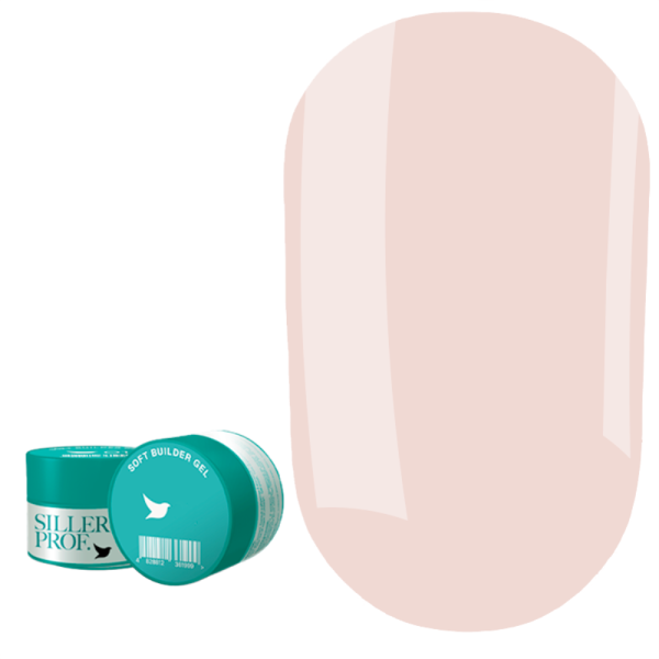 Гель для нарощування Siller Soft Builder Gel №03, натуральний, 30 мл