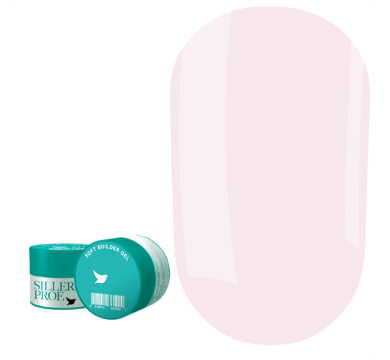 Гель для наращивания Siller Soft Builder Gel №06, зефирно-розовый, 30 мл