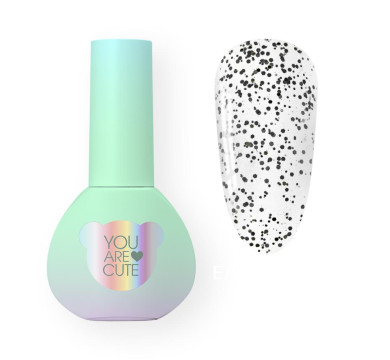 Топ с хлопьями You Are Cute Top Easy Peasy №02, черный, 5 мл