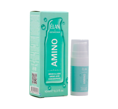 Амінокислотний концентрат для брів та вій Elan×Ostapchuk Brow&Lash Amino Acid Concentrate, 10 мл