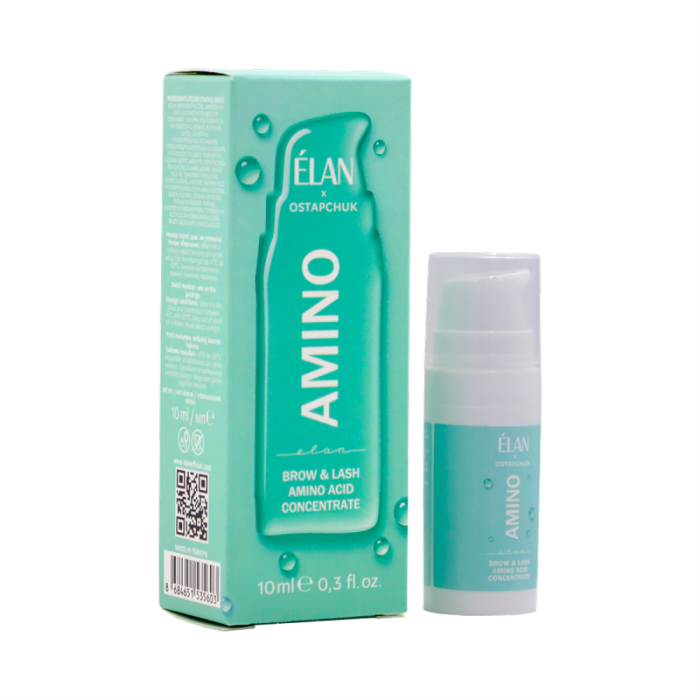 Амінокислотний концентрат для брів та вій Elan×Ostapchuk Brow&Lash Amino Acid Concentrate, 10 мл