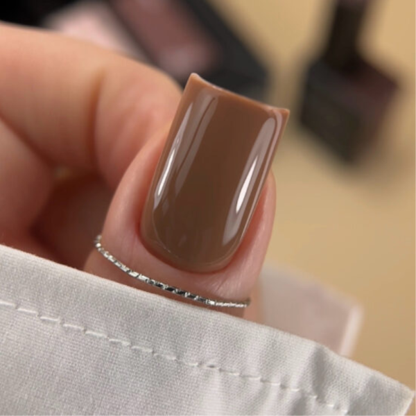 Гель-лак Biblioteka Gel Polish №35 Umber, мягкий коричнево-серый, 10 мл