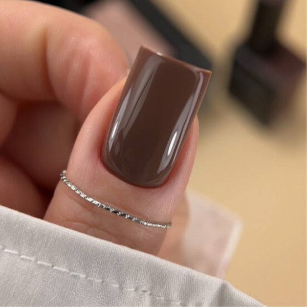 Гель-лак Biblioteka Gel Polish №36 Soil, теплый коричневый, 10 мл