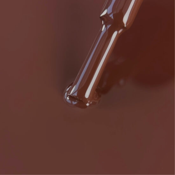 Гель-лак Biblioteka Gel Polish №38 Chestnut, насичений коричневий, 10 мл