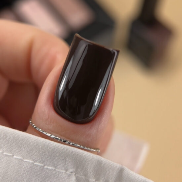 Гель-лак Biblioteka Gel Polish №40 Oak, глибокий коричневий, 10 мл