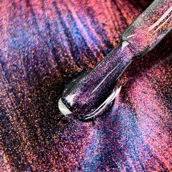 Гель-лак котяче око LUNA Color Cat Eye №264, рожево-фіолетовий, 8 мл