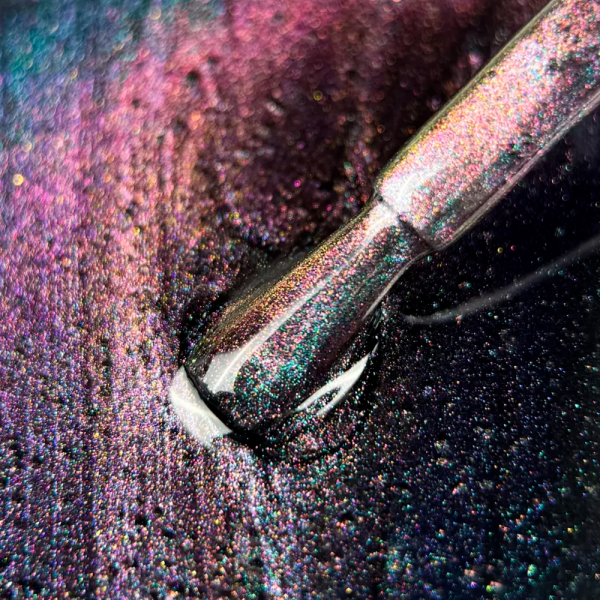 Гель-лак котяче око LUNA Color Cat Eye №265, рожево-зелений, 8 мл