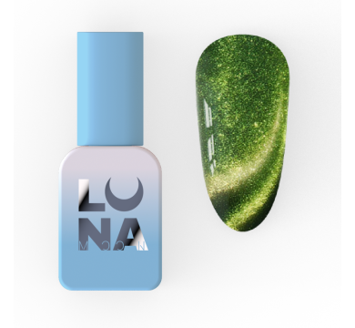 Гель-лак котяче око LUNA Color Cat Eye №267, зелений, 8 мл