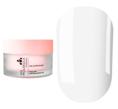 Гель моделюючий Molekula Builder Gel Mousse MB201 Soft Milk, молочний, 15 мл