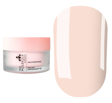 Гель моделюючий Molekula Builder Gel Mousse MB205 Soft Ivory, ніжно-бежевий, 15 мл