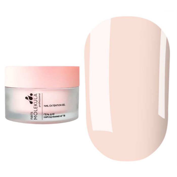 Гель моделирующий Molekula Builder Gel Mousse MB205 Soft Ivory, нежно-бежевый, 15 мл