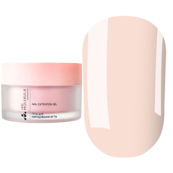 Гель моделирующий Molekula Builder Gel Mousse MB205 Soft Ivory, нежно-бежевый, 30 мл