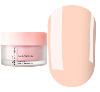 Гель моделирующий Molekula Builder Gel Mousse MB209 Peach Nude, персиковый нюд, 30 мл