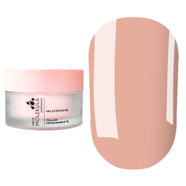 Гель моделирующий Molekula Builder Gel Mousse MB211 Warm Beige, теплый беж, 15 мл