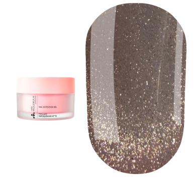 Гель моделирующий Molekula Magnetic Muse Gel ММ02 Bronze Spell, бежево-коричневый, 15 мл