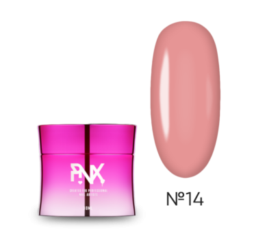Pinx Builder gel I Love Nude №014 - конструирующий гель, нежно-розовый, 30 мл