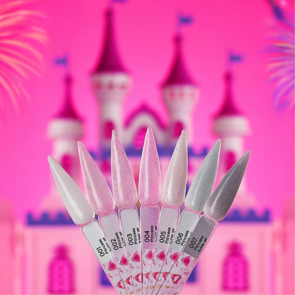 Гель моделюючий Pinx Builder Gel Princess №001, білий з шиммером, 30 мл