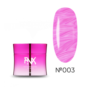 Гель, що моделює Pinx Builder Gel Shelbi №003, яскраво-рожевий перламутровий, 30 мл