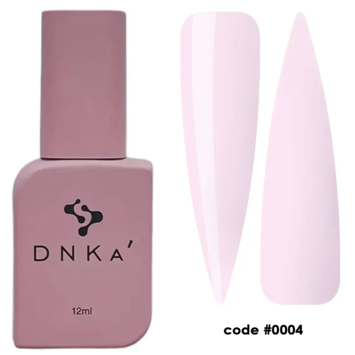 Гель рідкий DNKa Fast Gel #0004 Thalia, рожевий пудровий, 12 мл