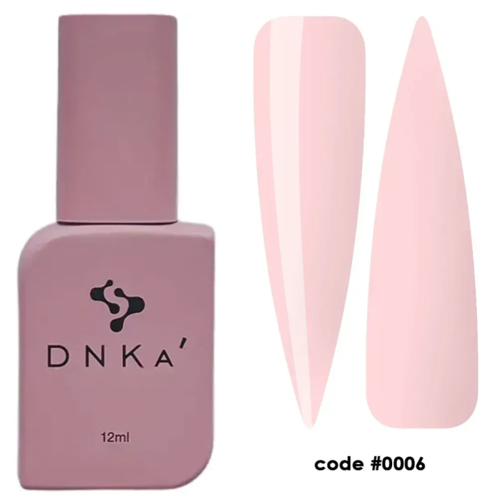Гель рідкий DNKa Fast Gel #0006 Melpomene, пастельна орхідея, 12 мл