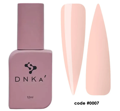 Гель жидкий DNKa Fast Gel #0007 Polyhymnia, персиковый нюд, 12 мл