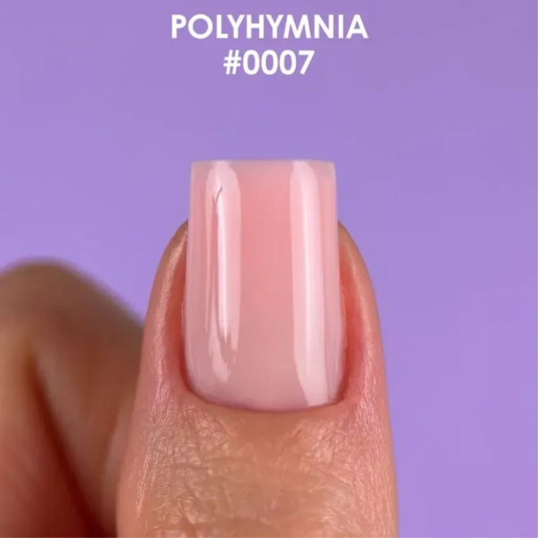 Гель рідкий DNKa Fast Gel #0007 Polyhymnia, персиковий нюд, 12 мл