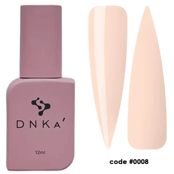 Гель жидкий DNKa Fast Gel #0008 Terpsichore, теплый беж, 12 мл