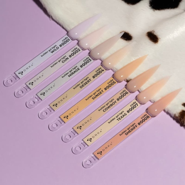 Гель моделирующий DNKa Builder Gel Light #0007 Texas, нежно-бежевый, 30 мл