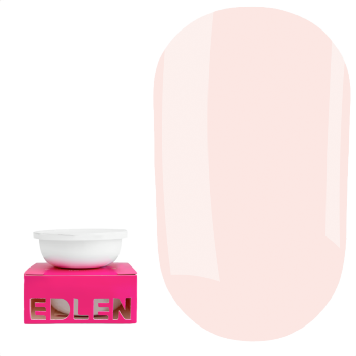 Змінний картридж Edlen Builder Gel Cheesy №48 - гель для нарощування, натуральний нюд, 15 мл